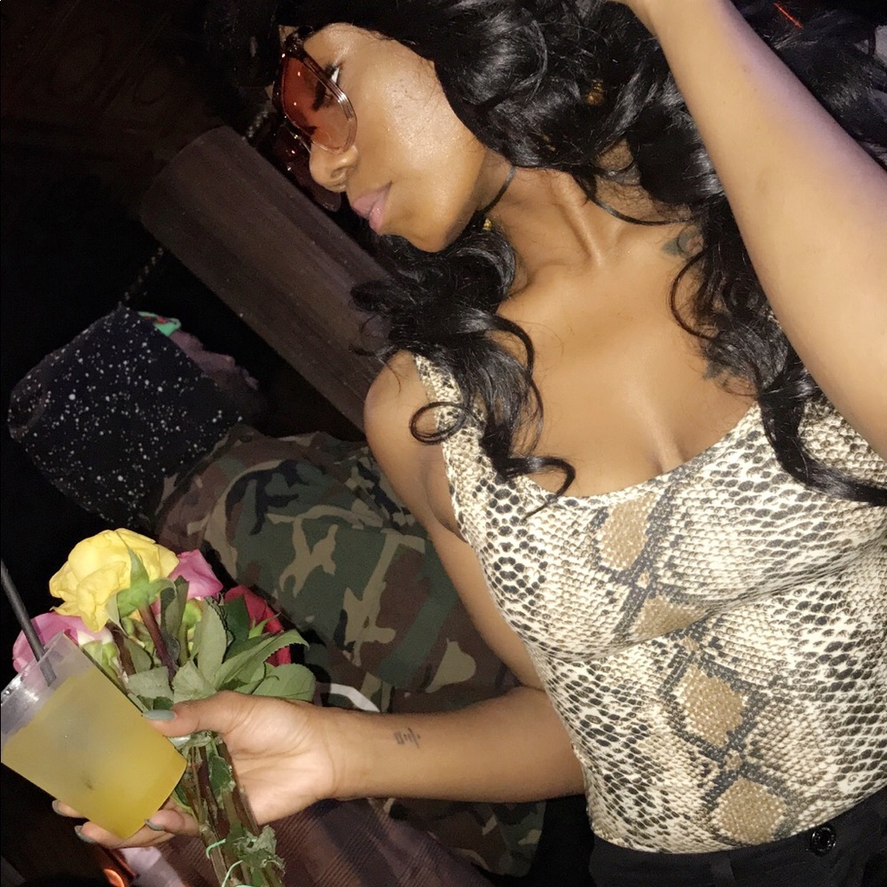 Leopard print onesie